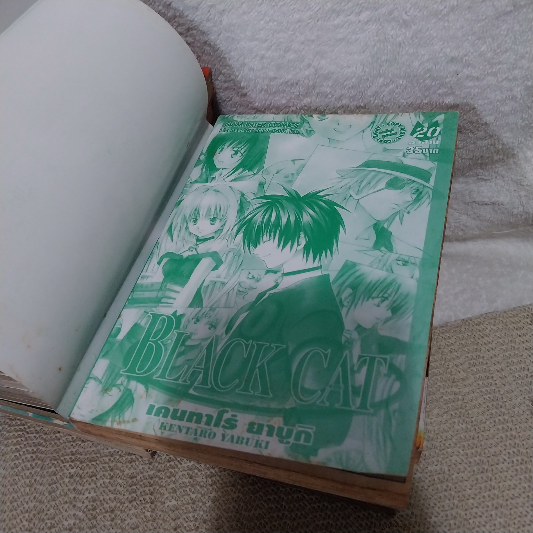 Black Cat 1-5,7-20 จบ / * ขาดเล่ม 6