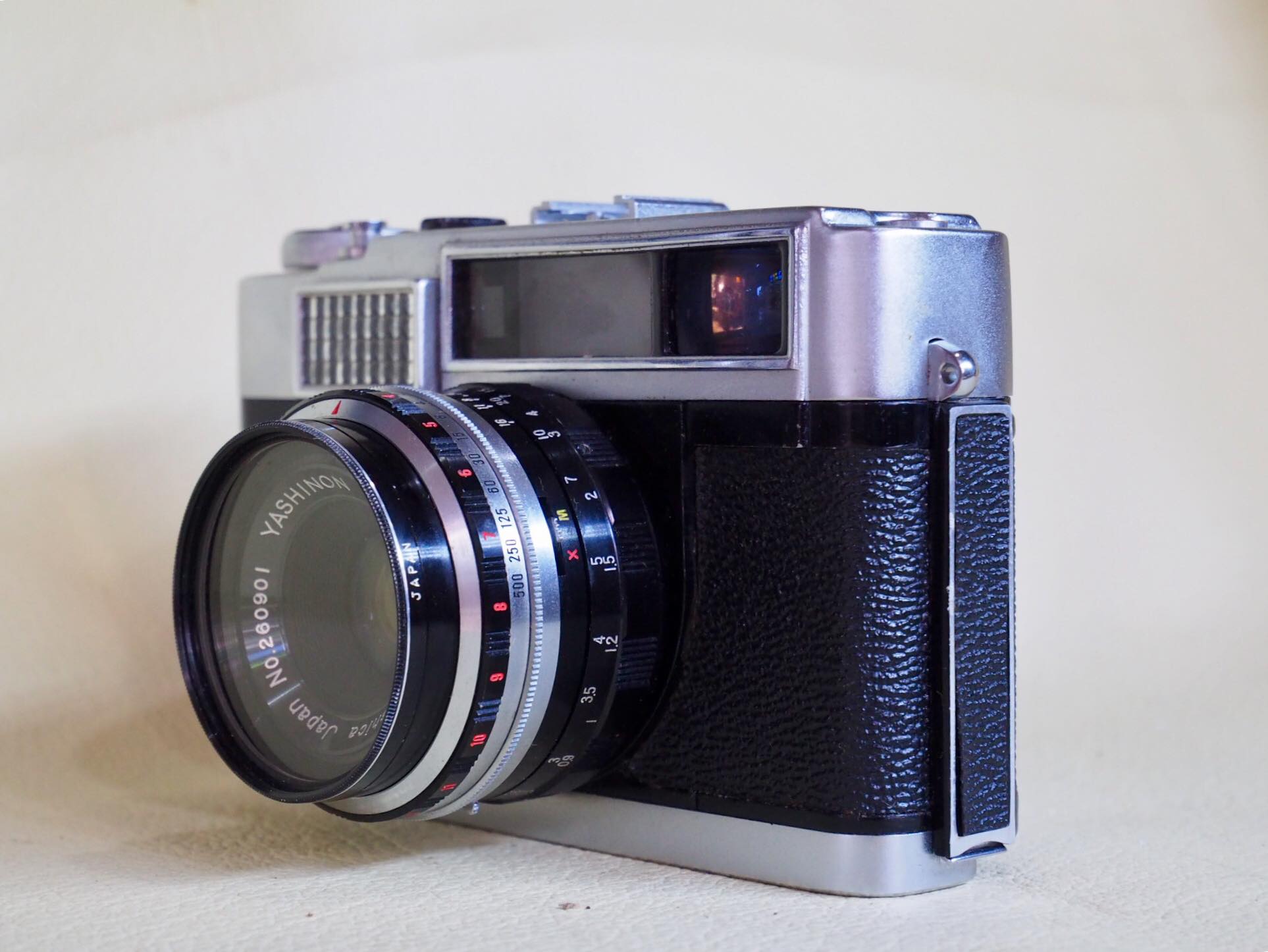 YASHICA MINISTER I YASHICA YASHINON 45MM.F2.8 - ฟิล์มคาเมร่า