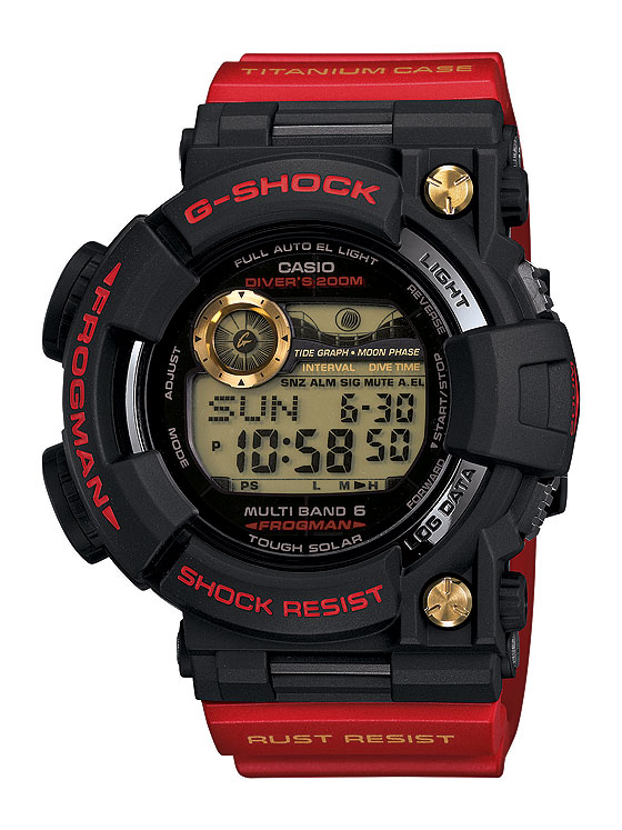 CASIO G-SHOCK นาฬิกาข้อมือ นาฬิกากันน้ำ นาฬิกาของแท้ ประกันศูนย์ CMG 1 ปี รุ่น GWF-T1030A-1 นาฬิกาสีดำ