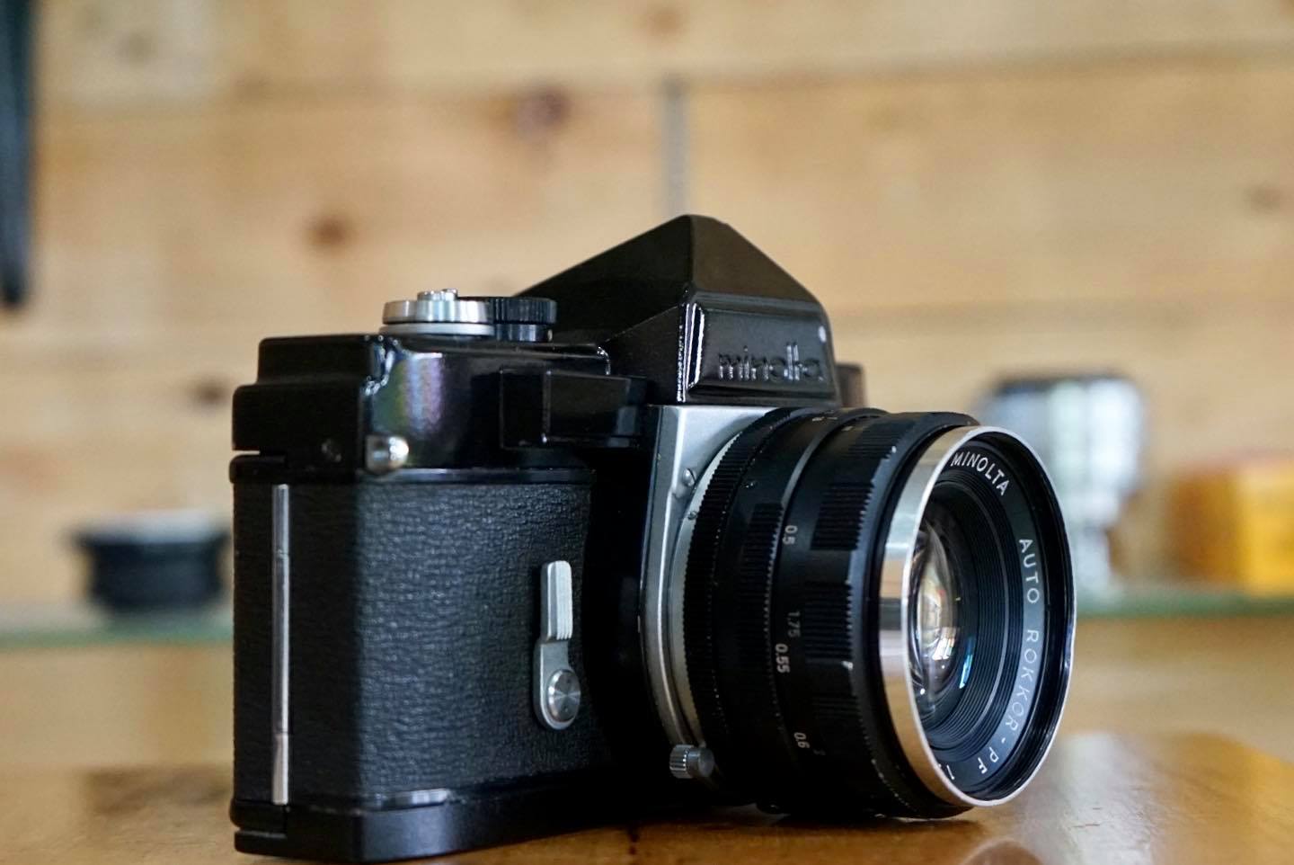 MINOLTA SR-1 MINOLTA AUTO ROKKOR-PF 55MM.F1.8