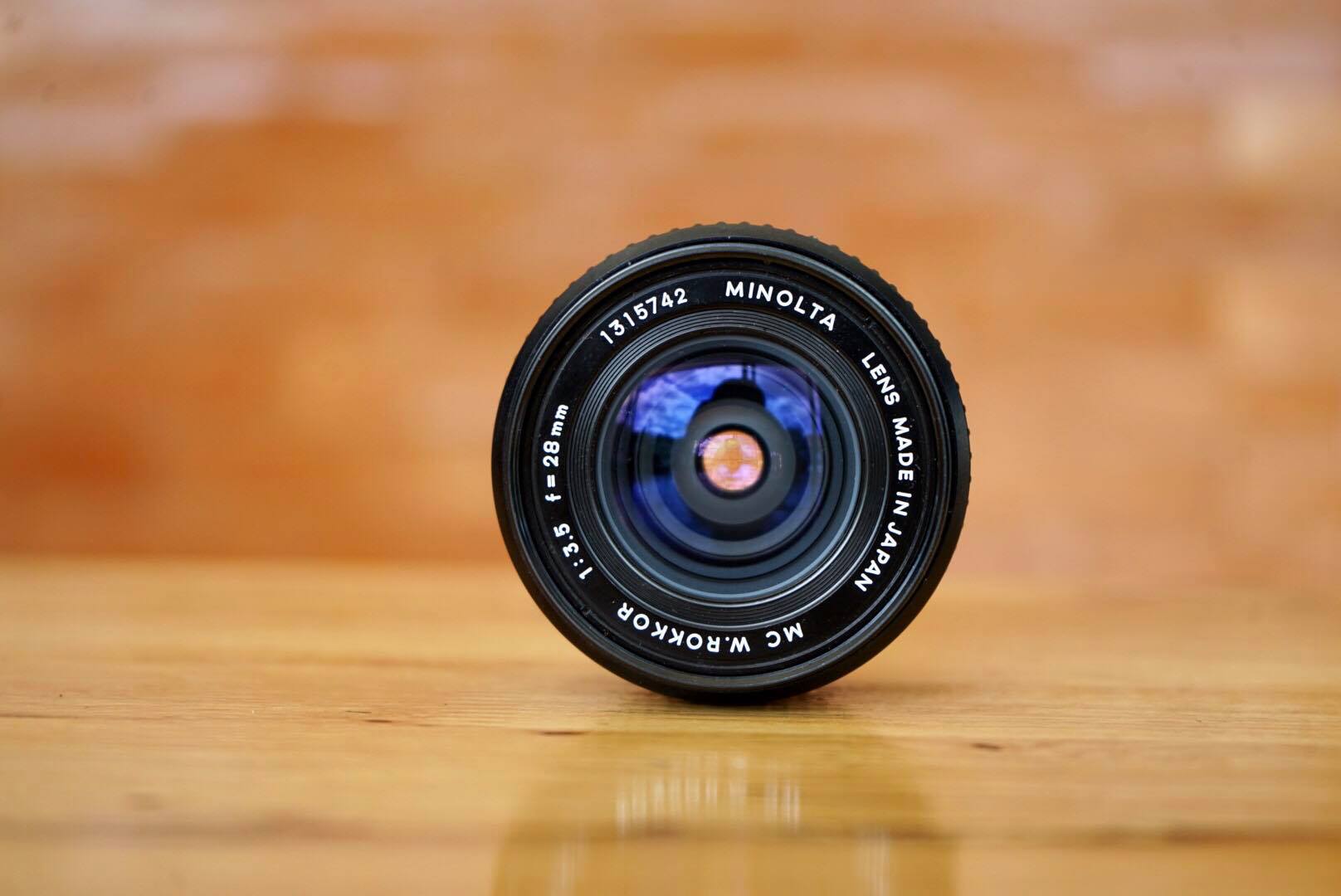 MINOLTA MC.W.ROKKOR 28MM.F3.5 MD MOUNT