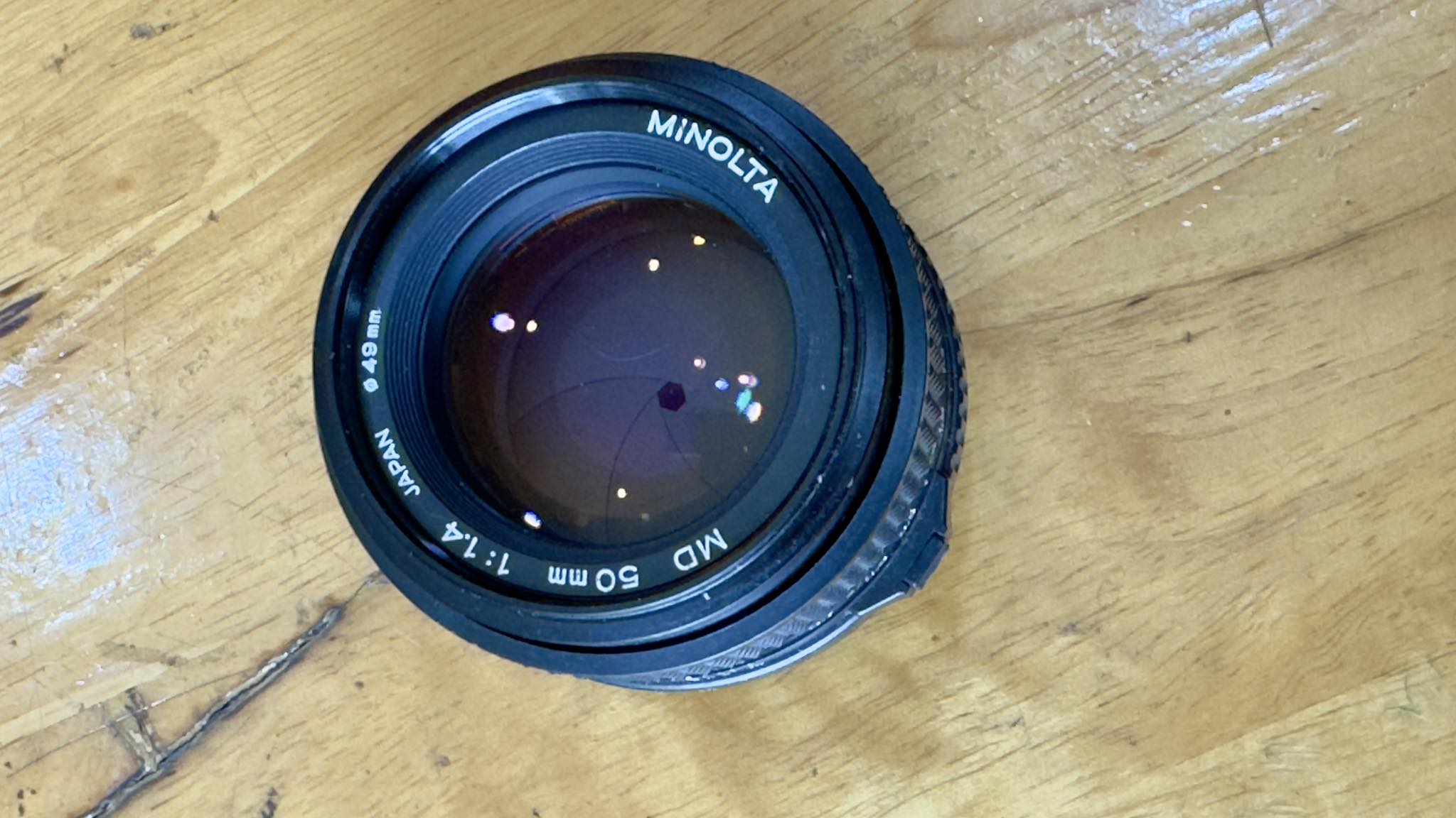 MINOLTA MD 50MM.F1.4 MD MOUNT