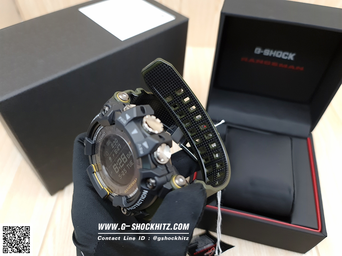 CASIO G-SHOCK นาฬิกาข้อมือ นาฬิกากันน้ำ นาฬิกาของแท้ ประกันศูนย์ CMG 1 ปี รุ่น GPR-B1000-1B นนาฬิกาสีดำ
