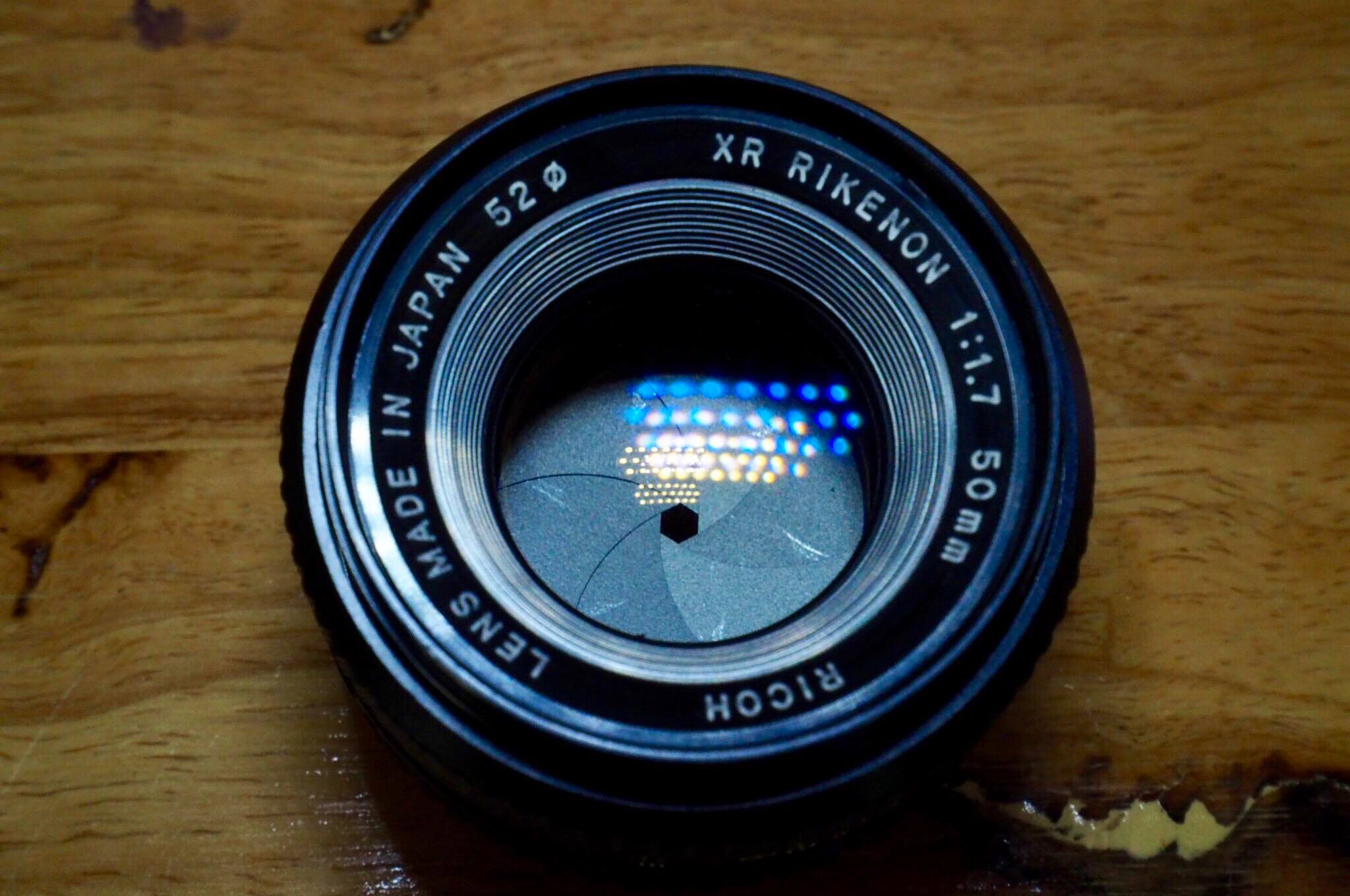 RICOH XR RIKENON 50MM.F1.7 PK MOUNT