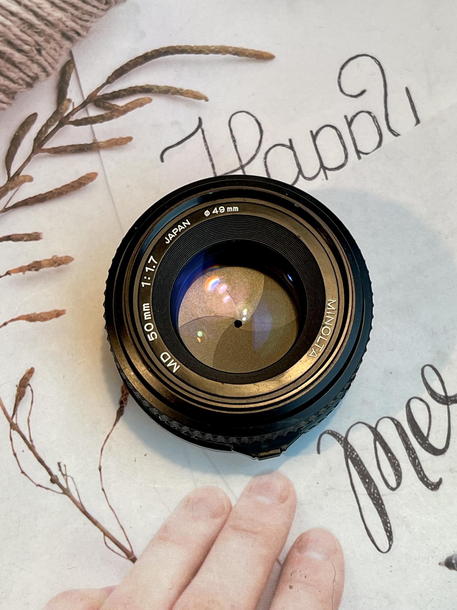 MINOLTA MD 50MM F1.7 MD MOUNT