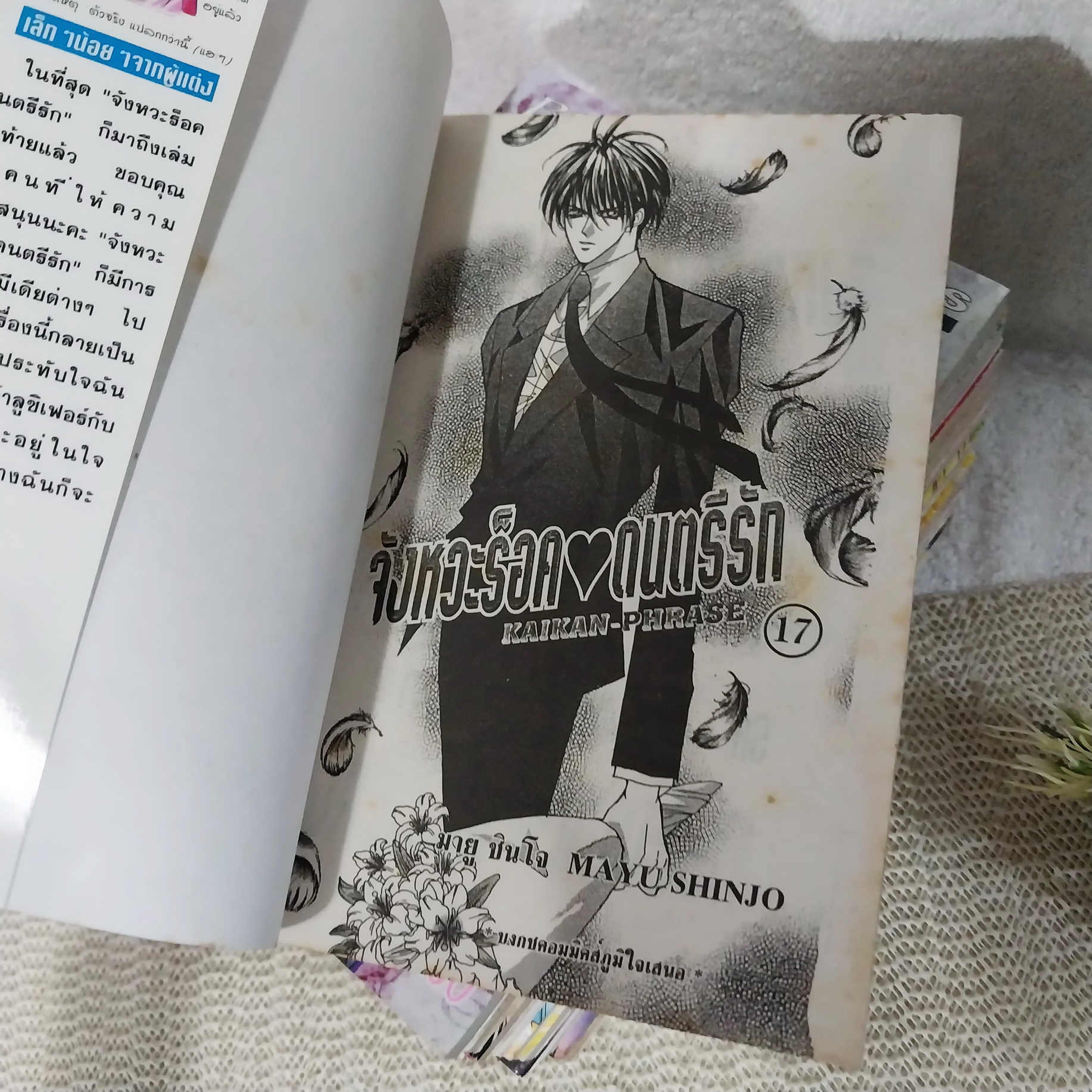 จังหวะร็อค ดนตรีรัก 1,2,5-12,15-17 จบ (*ขาดเล่ม 3,4,13,14) + โปสเตอร์ใหญ่ 1 แผ่น + โปสเตอร์ปฎิทิน 3 แผ่น