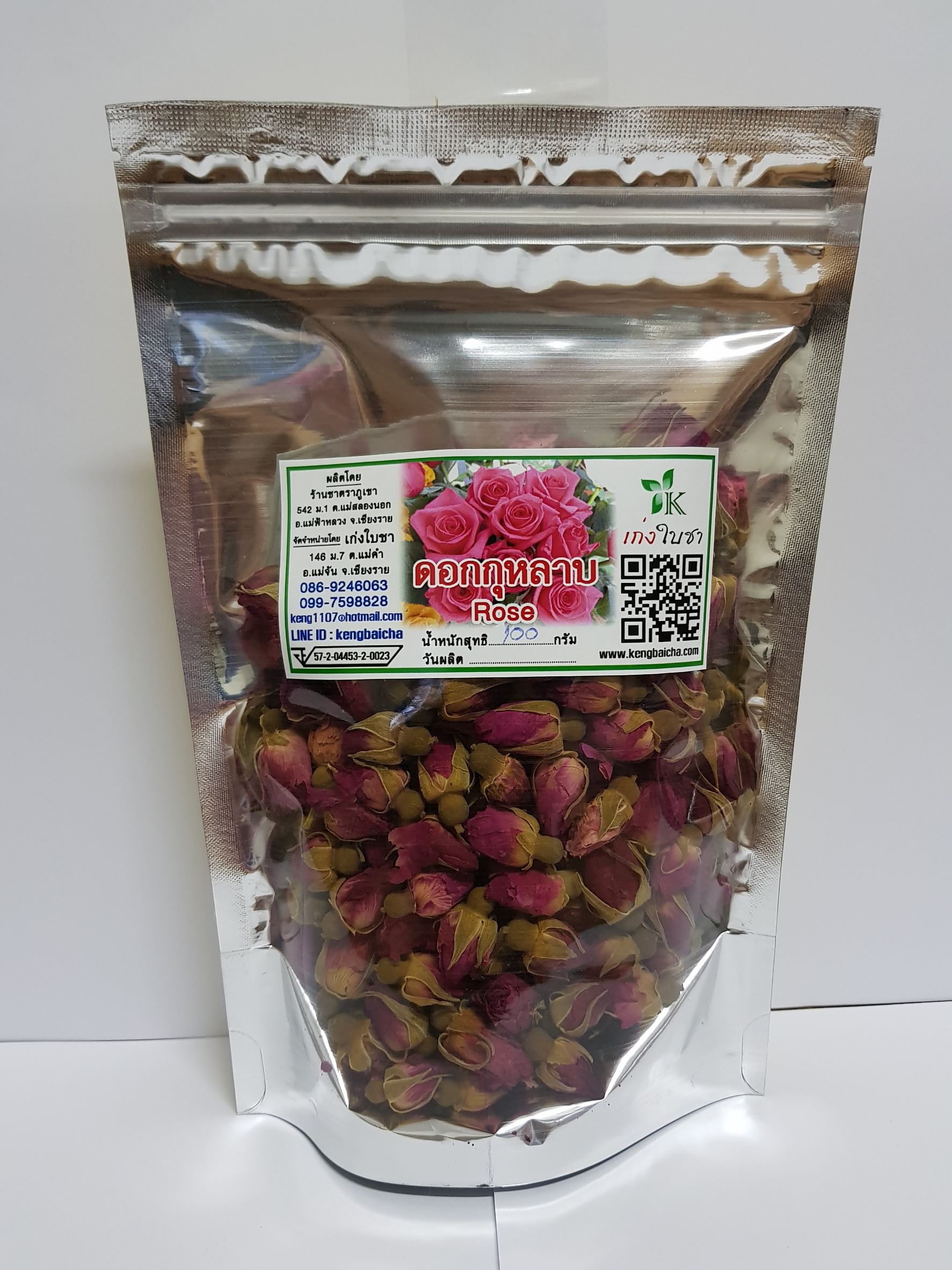 ดอกกุหลาบ 100 กรัม