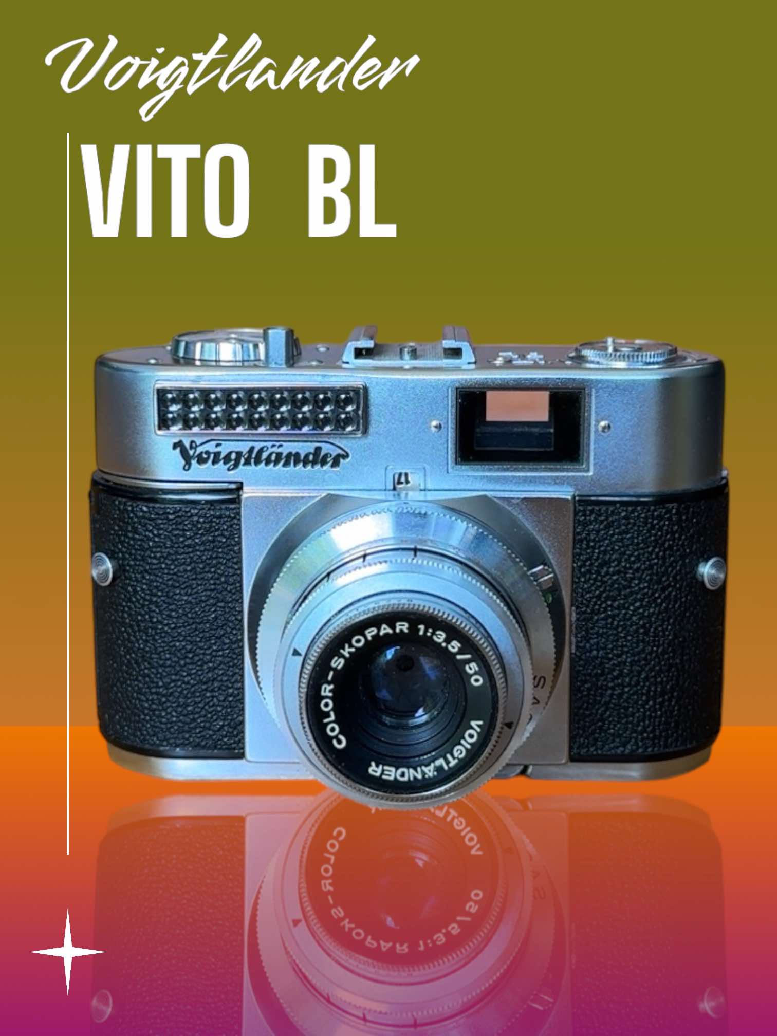 VOIGTLANDER VITO BL VOIGTLANDER COLOR-SKOPAR 50MM.F3.5