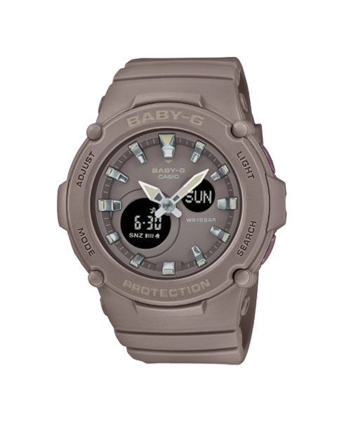 CASIO BABY-G นาฬิกาข้อมือ นาฬิกากันน้ำ นาฬิกาของแท้ ประกันศูนย์ CMG 1 ปี รุ่น BGA-275-5A นาฬิกาสีน้ำตาล