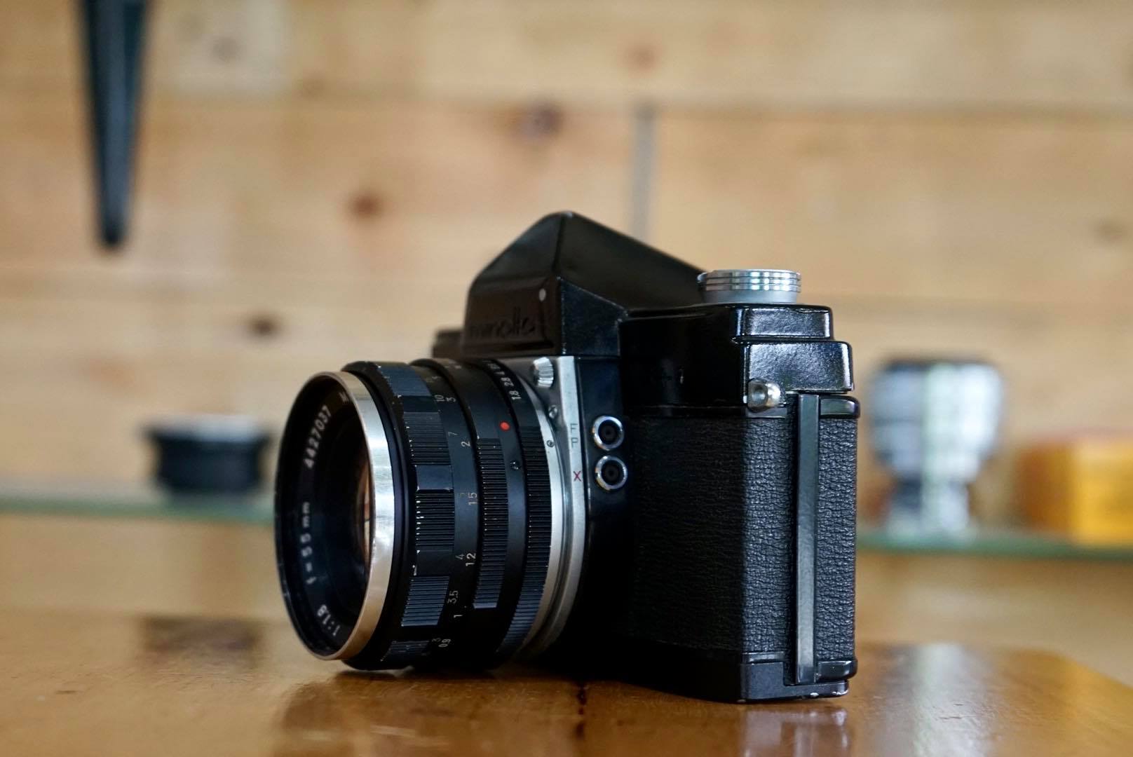 MINOLTA SR-1 MINOLTA AUTO ROKKOR-PF 55MM.F1.8