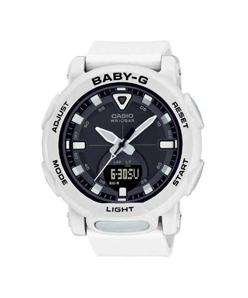 CASIO BABY-G นาฬิกาข้อมือ นาฬิกากันน้ำ นาฬิกาของแท้ ประกันศูนย์ CMG 1 ปี รุ่น BGA-310-7A2 นาฬิกาสีขาว