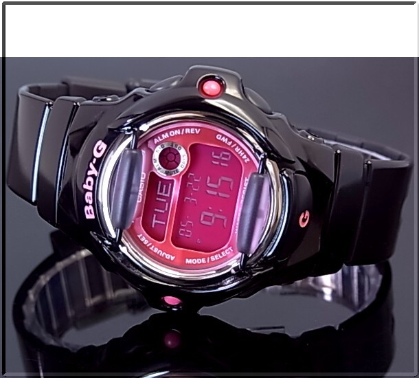 CASIO BABY-G นาฬิกาข้อมือ นาฬิกากันน้ำ นาฬิกาของแท้ ประกันศูนย์ CMG 1 ปี รุ่น BG-169R-1B นาฬิกาสีดำ