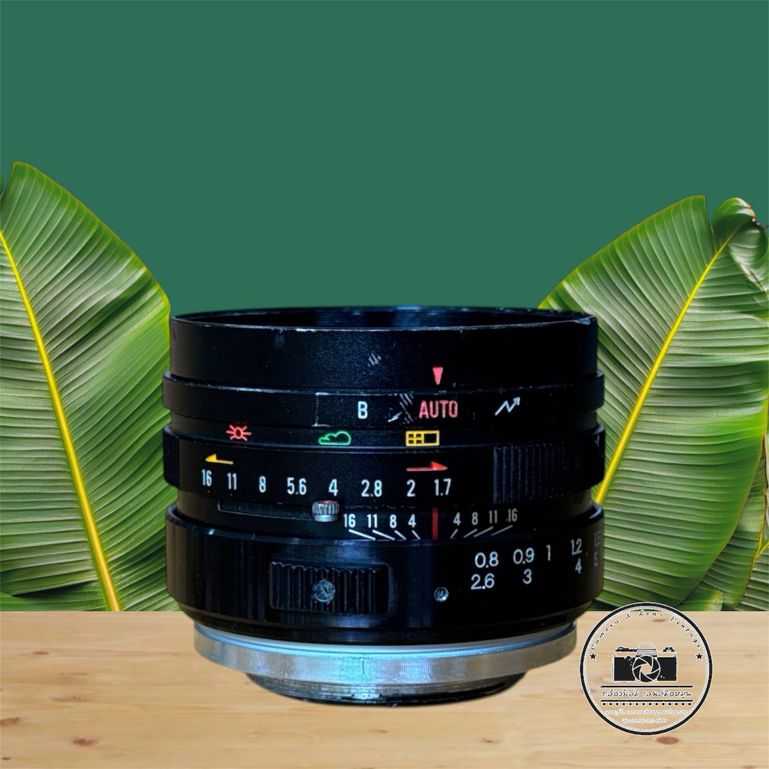 YASHICA COLOR YASHINON-DX 45MM.F1.7 MODIFIED M39 MOUNT