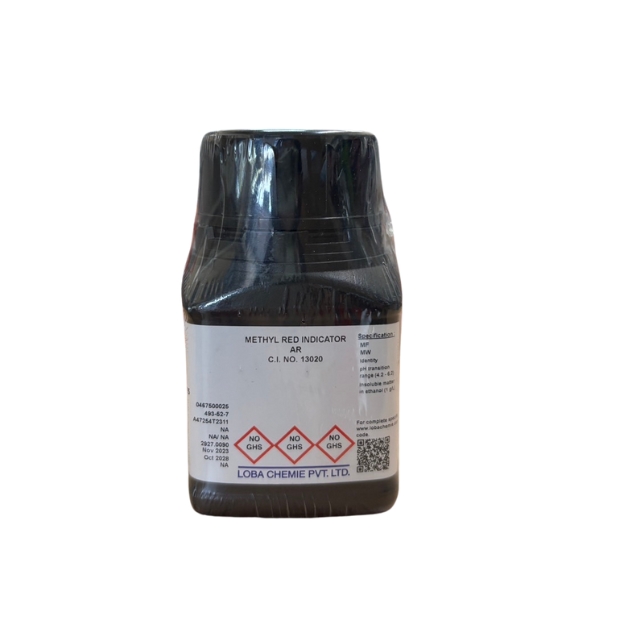 Methyl Red Indicator C.I. No.13020, AR 25g Loba Chemie™