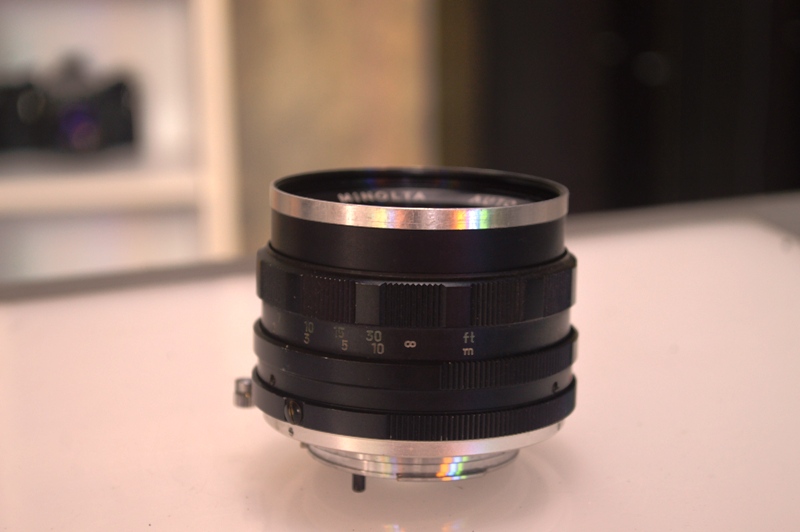 MINOLTA AUTO ROKKOR-PF 55MM.F1.8 MD MOUNT