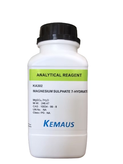 Magnesium Sulphate 7-hydrate ,AR/ACS "KemAus"