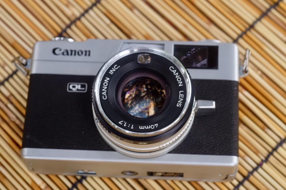 Canon Canonet QL17 New Canon Lens 40mm.F1.7