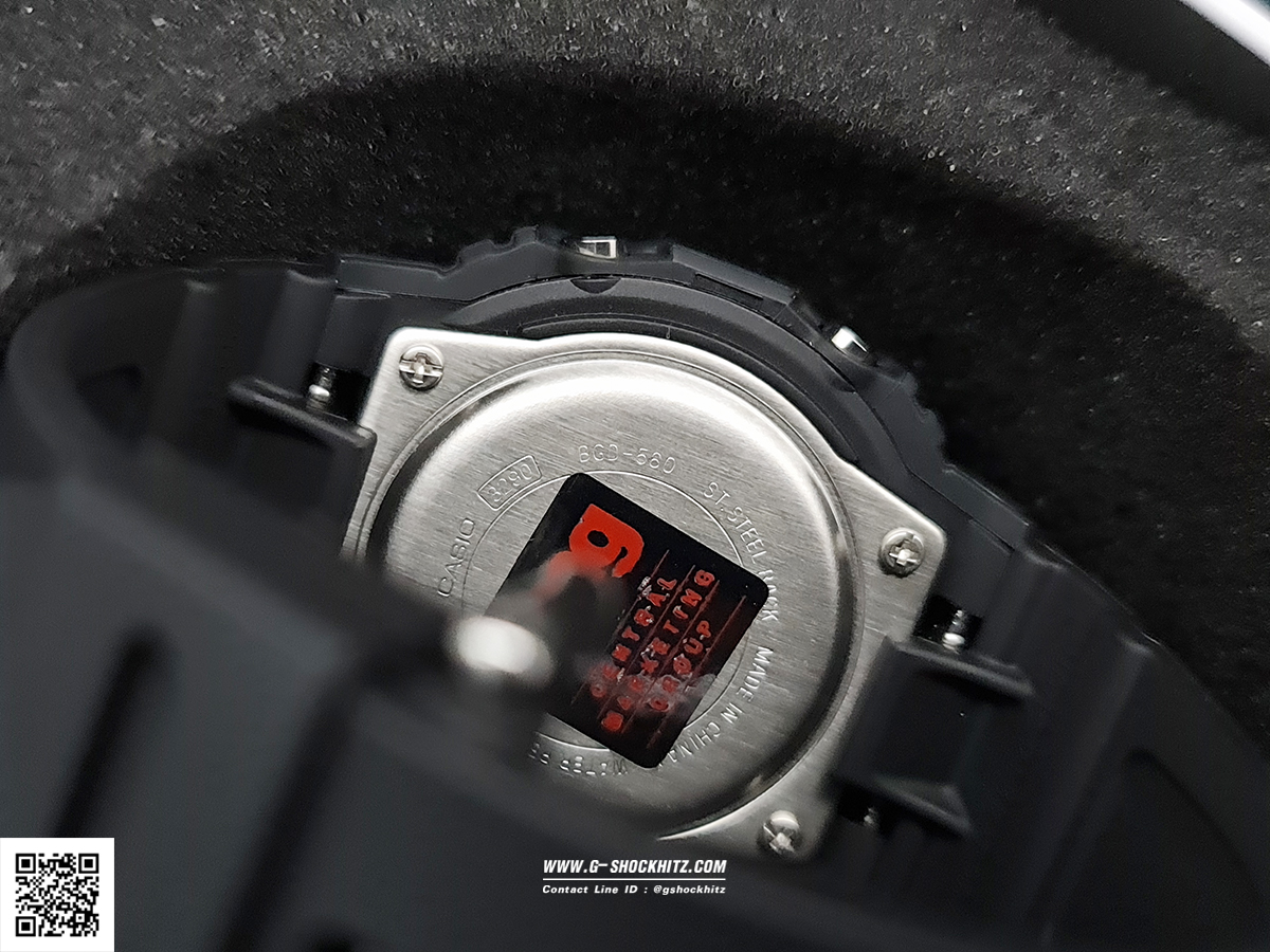 CASIO BABY-G นาฬิกาข้อมือ นาฬิกากันน้ำ นาฬิกาของแท้ ประกันศูนย์ CMG 1 ปี รุ่น BGD-560-1 นาฬิกาสีดำ