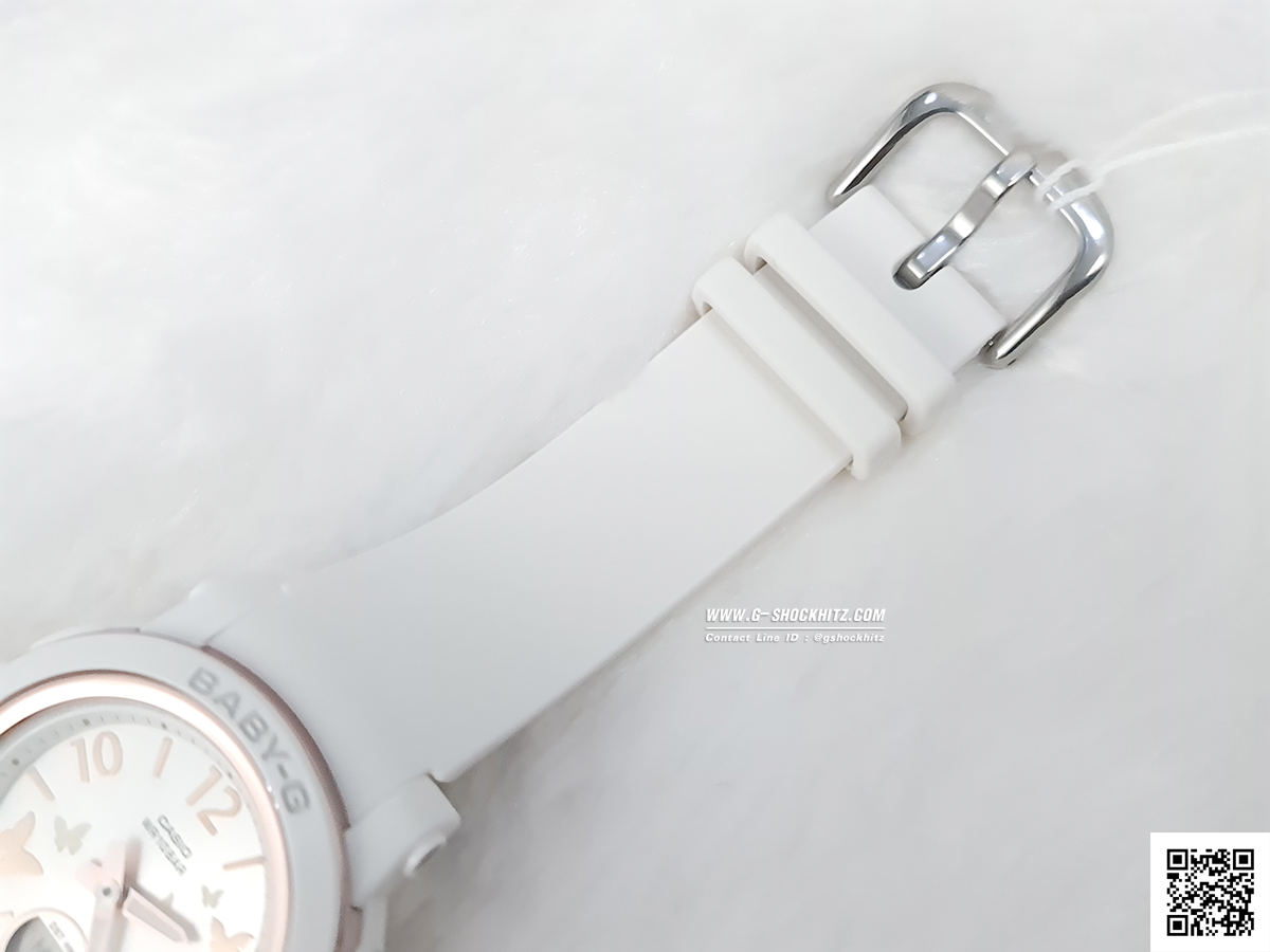 CASIO BABY-G นาฬิกาข้อมือ นาฬิกากันน้ำ นาฬิกาของแท้ ประกันศูนย์ CMG 1 ปี รุ่น BGA-290BD-7A นาฬิกาสีขาว