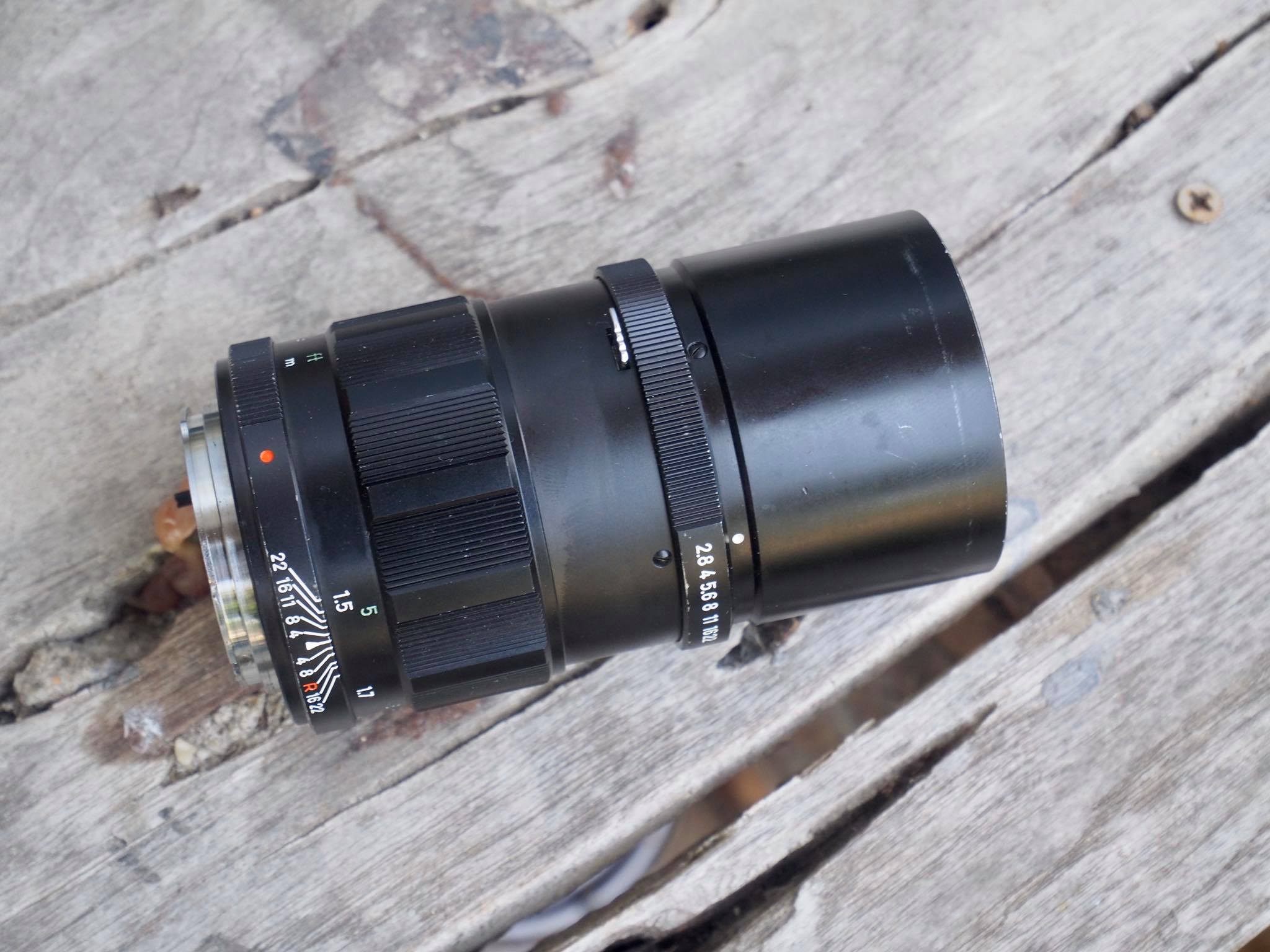 MINOLTA AUTO TELE ROKKOR-PF 135MM. F.2.8 MD MOUNT
