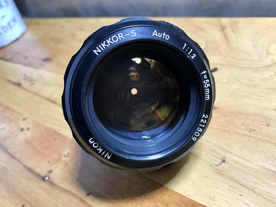 NIKON NIKKOR-S AUTO 55MM.F1.2 NON AI MOUNT