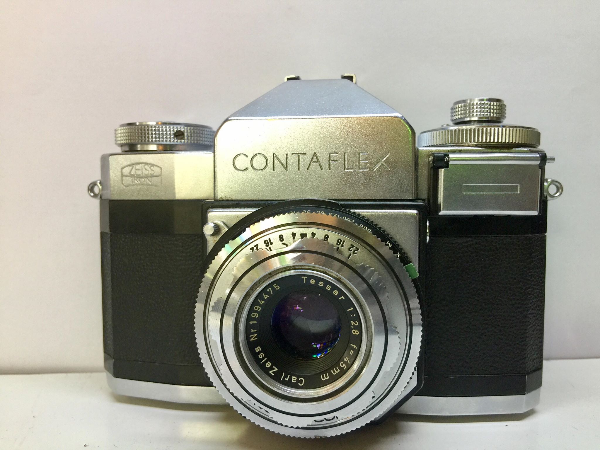 ZEISS IKON CONTAFLEX II CARL ZEISS TESSAR 45MM.F2.8