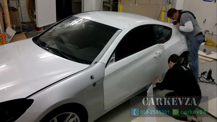 Sticker glossy white ขาวเงา 0.15mm(กว้าง152cm)