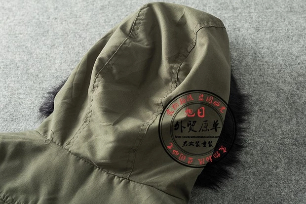 Ambiance เสื้อโค้ท ฮูท เสื้อกันหนาวparka สีเขียว แบรนด์ AMBIANCE OUTWEAR แต่งเฟอร์ บุนวมอุ่น งานสวย แนวมากคะ เขียว