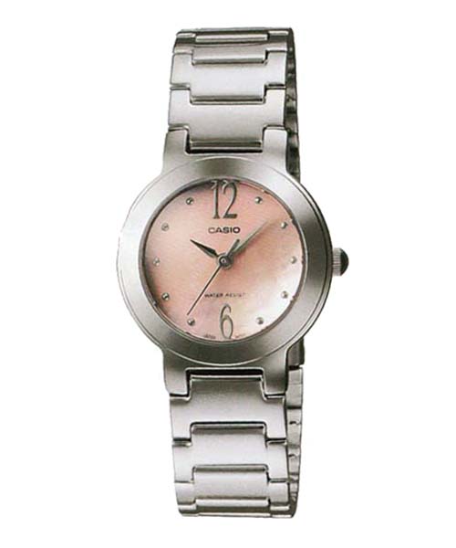 CASIO นาฬิกาคาสิโอ นาฬิกาข้อมือ นาฬิกากันน้ำ นาฬิกาของแท้ ประกันศูนย์ CMG 1 ปี รุ่น LTP-1191A-4A2 นาฬิกาสีเงิน