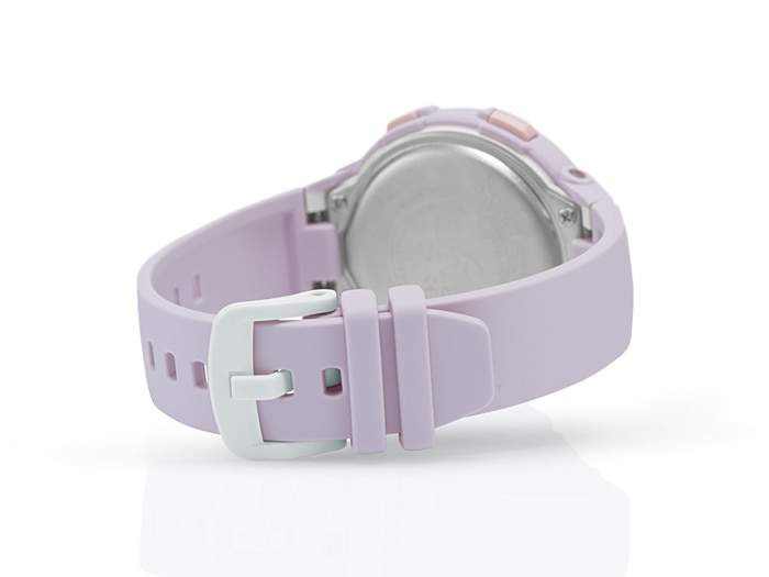 CASIO BABY-G นาฬิกาข้อมือ นาฬิกากันน้ำ นาฬิกาของแท้ ประกันศูนย์ CMG 1 ปี รุ่น BSA-B100-4A2 นาฬิกาสีม่วง