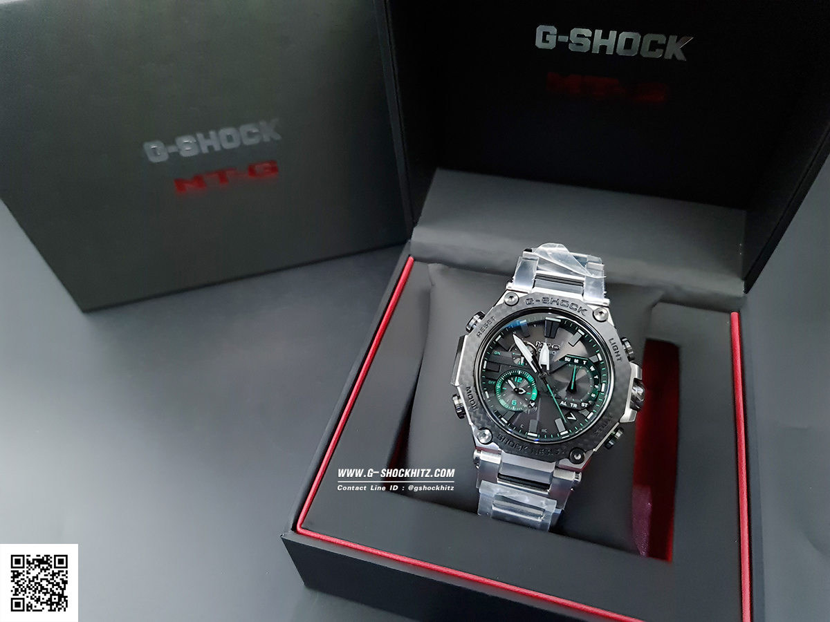 CASIO MID YEAR SALE G-SHOCK นาฬิกาข้อมือ นาฬิกากันน้ำ นาฬิกาของแท้ ประกันศูนย์ CMG 1 ปี รุ่น MTG-B2000XD-1A นาฬิกาสีเงิน