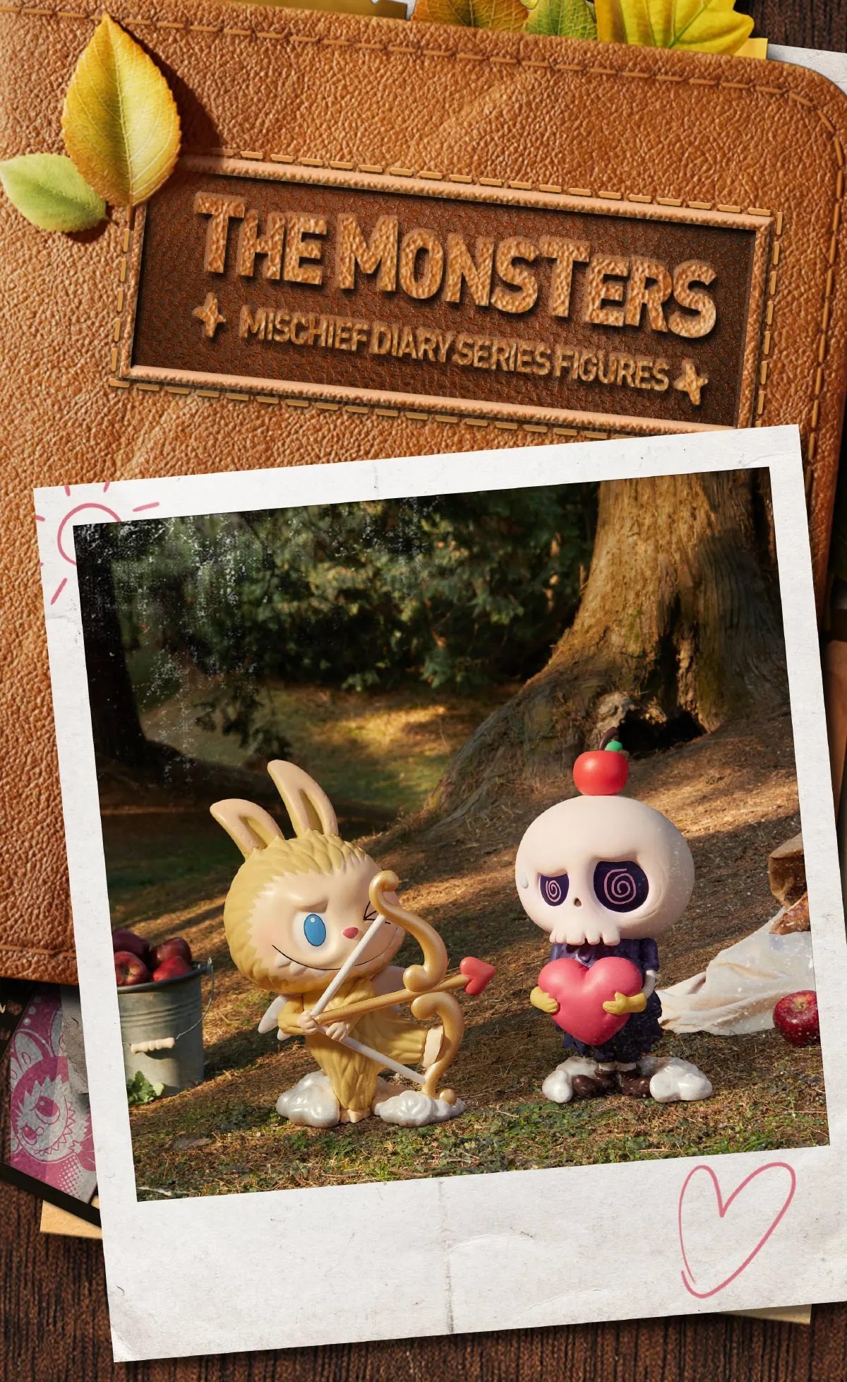 POP MART THE MONSTERS Mischief Diary Series Figures Mischief Diary