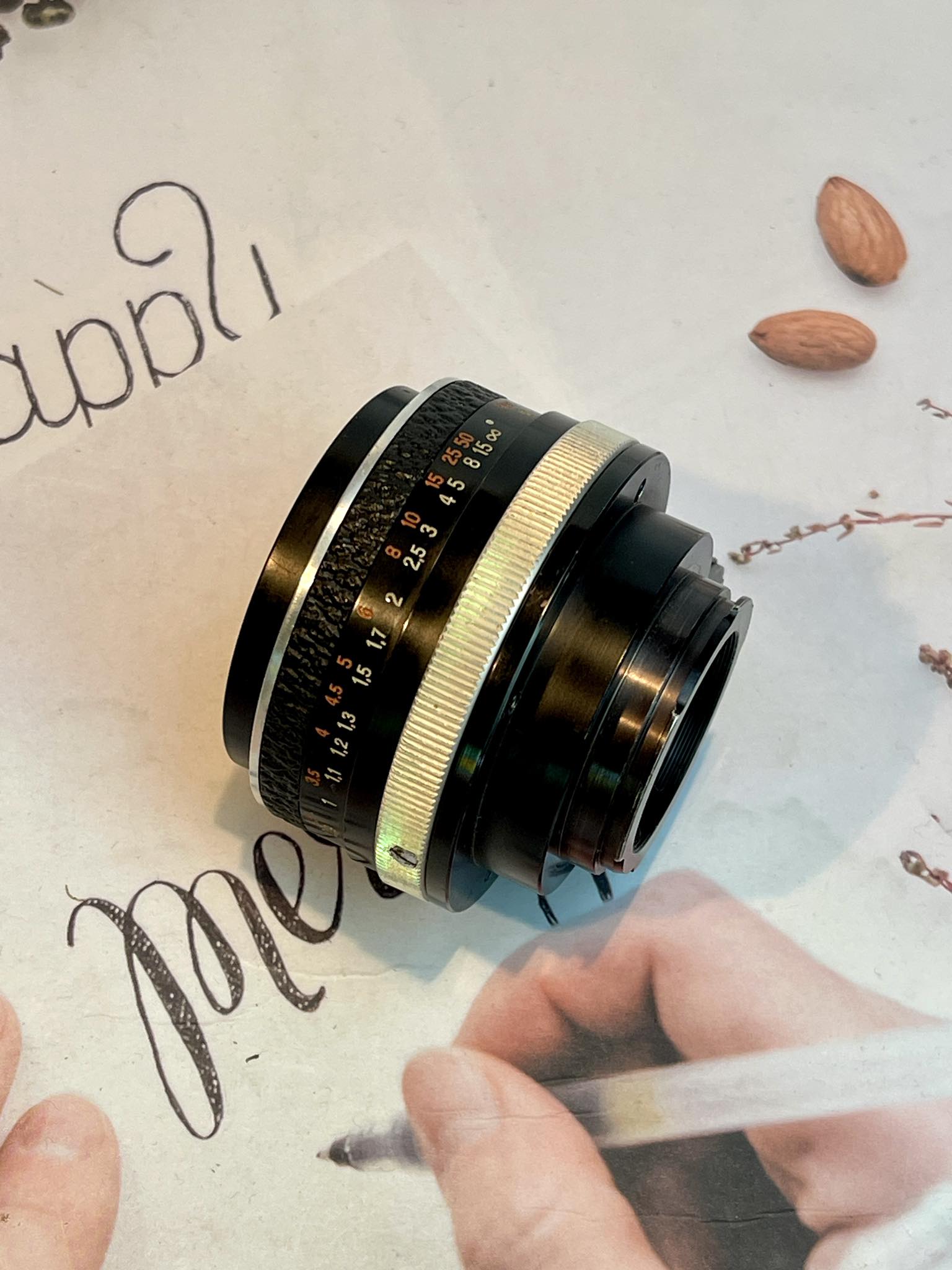 CARL ZEISS JENA TESSAR 50MM.F2.8 Q1 EXAKTA MOUNT