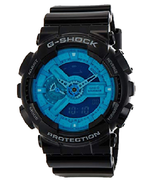 CASIO G-SHOCK นาฬิกา CASIO G-SHOCK รุ่น GA-110B-1A2 ของแท้ประกันศูนย์ CMG 1 ปี GA-110B-1A2 นาฬิกาสีดำ