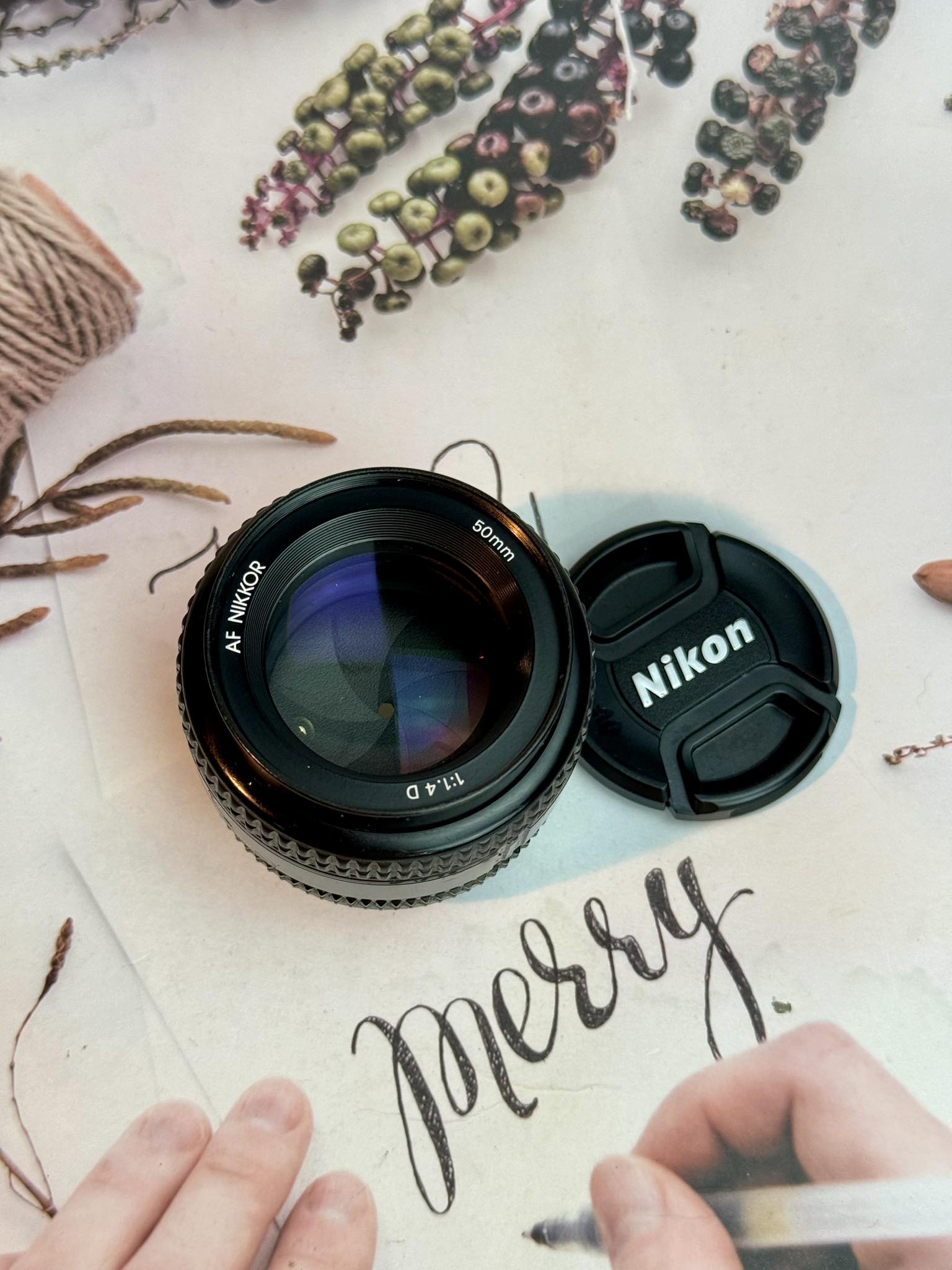 NIKON AF NIKKOR 50MM.F1.4D AIS MOUNT(NO.2)