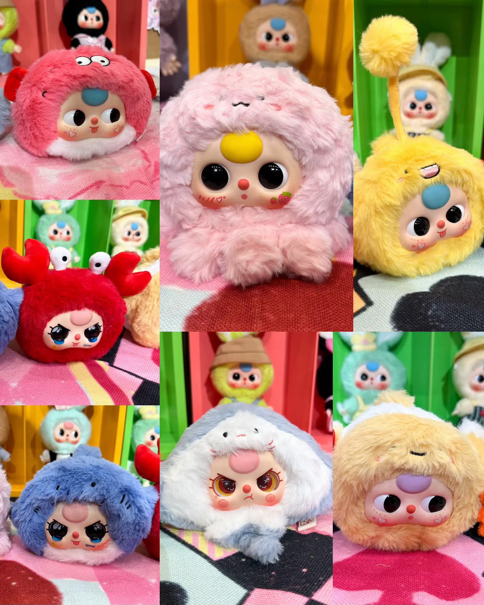 กล่องสุ่มBABY THREE เบบี้ทรี พวงกุญแจ ลุ้นซีเคร็ท รุ่น OCEAN สัตว์ท้องทะเล (พวงกุญแจ)