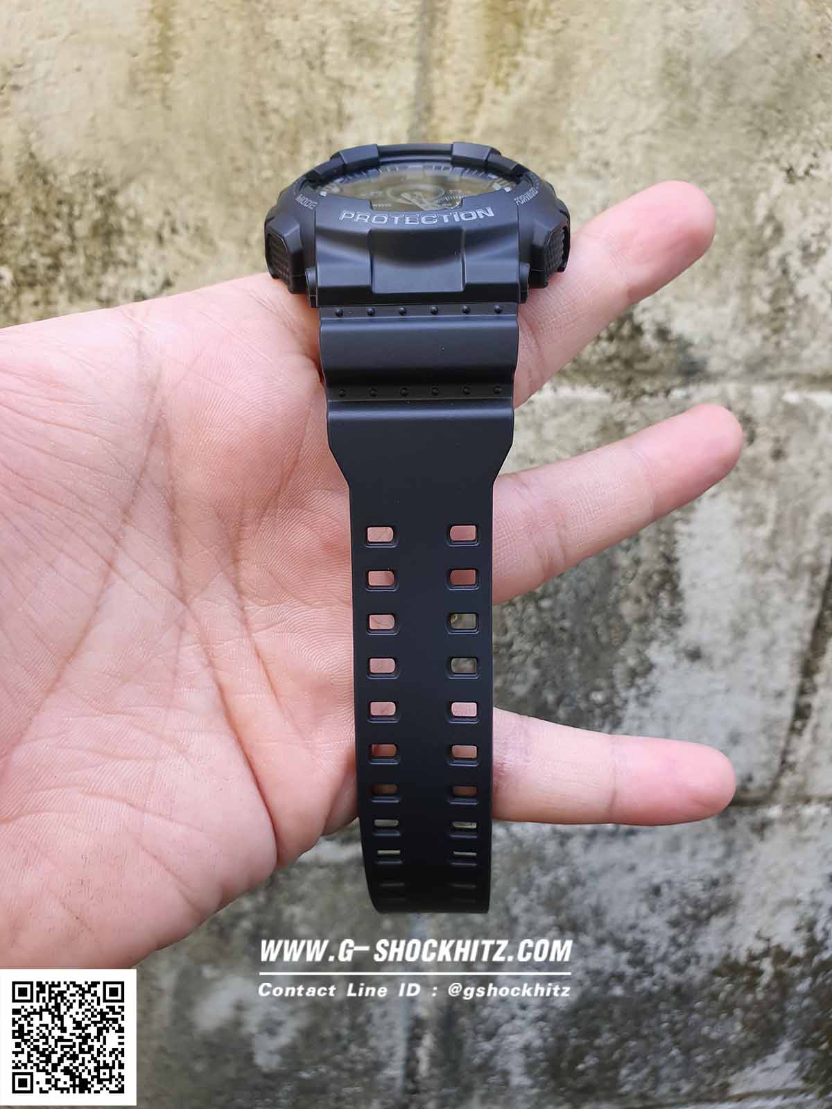 CASIO G-SHOCK นาฬิกาข้อมือ นาฬิกากันน้ำ นาฬิกาของแท้ ประกันศูนย์ CMG 1 ปี รุ่น GA-140-1A1 นาฬิกาสีดำ