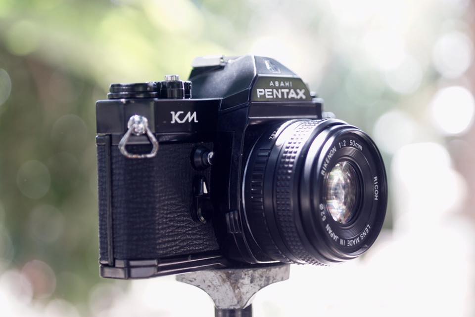 ASAHI PENTAX KM RIKENON 50MM. F2