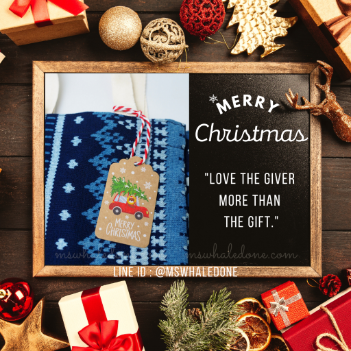 ฟรี! ป้ายแท็กคริสต์มาส/ปีใหม่ ถุงผ้าใส่ของขวัญ ขนาดใส่สมุดA5ได้หลายเล่ม ใส่ของกระจุกกระจิก ไซส์กะทัดรัด น่ารัก มีสไตล์