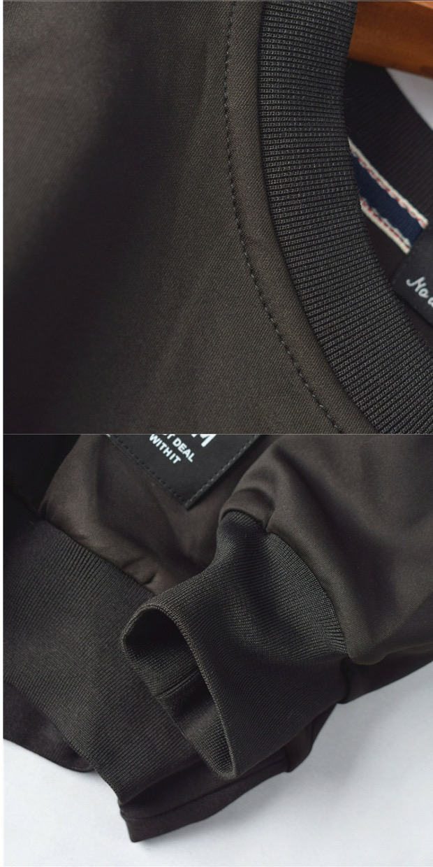 เสื้อวอร์ม เสื้อสเวตเตอร์ ปั๊มลาย เสื้อกันหนาว ทรง over size เนื้อละเอียด ดำ