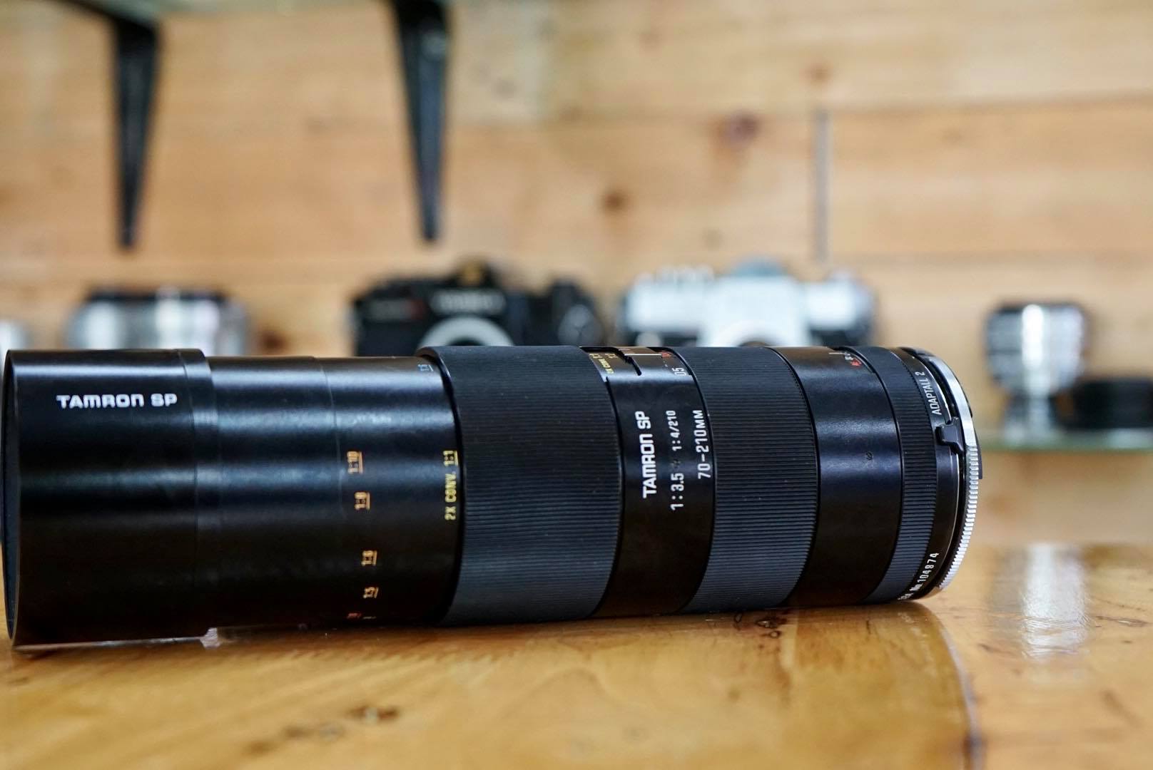 TAMRON SP 70-210MM.F3.5 CF TELE MACRO BBAR MC NIKON MOUNT