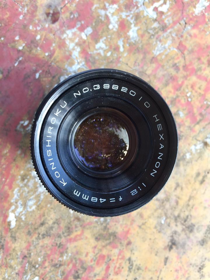 KONISHIROKU HEXENON 48MM. F2 MODIFLY SONY NEX MOUNT