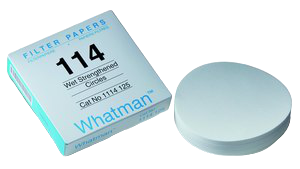 Filter Paper "Whatman" NO.114 กระดาษกรองวอชแมน เบอร์114