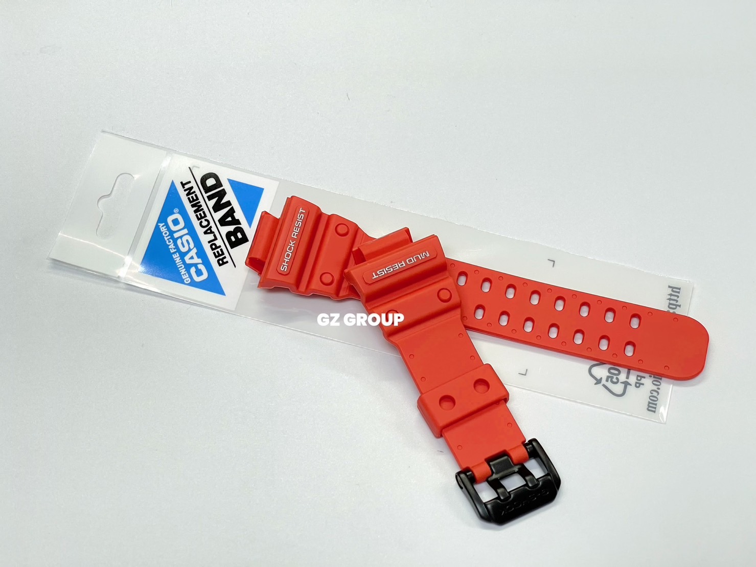 CASIO GENUINE FACTORY CASIO REPLACEMENT อะไหล่นาฬิกา G-SHOCK พร้อมส่ง รุ่น GXW-56-4/GX-56-4 กรอบสายสีส้ม