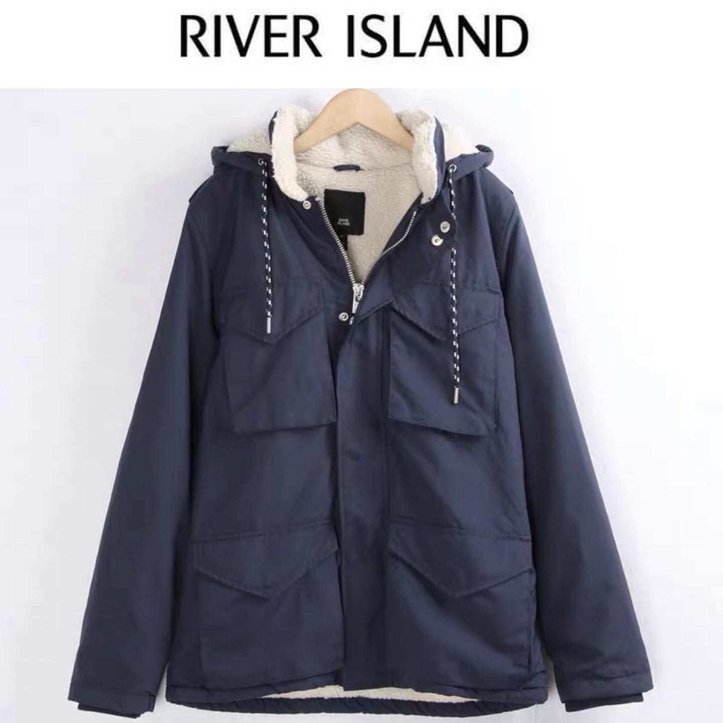 River Island เสื้อทหาร เสื้อฮู้ด เสื้อนอกแนวทหาร แพทเทินสวย เท่ห์มาก คะ ลายพราง