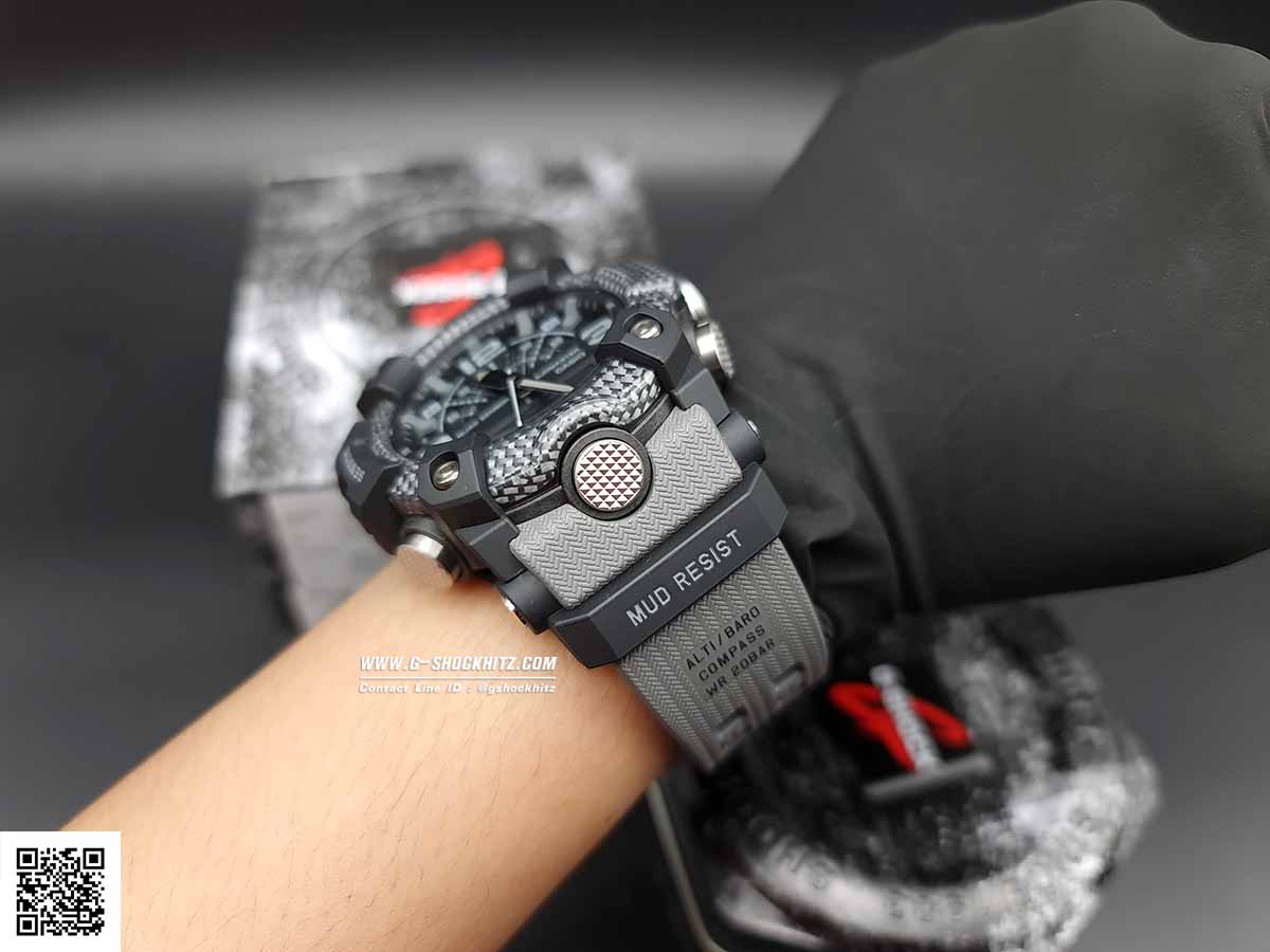 CASIO G-SHOCK นาฬิกาข้อมือ นาฬิกากันน้ำ นาฬิกาของแท้ ประกันศูนย์ CMG 1 ปี รุ่น GG-B100-8A นาฬิกาสีดำ