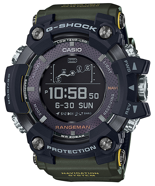 CASIO G-SHOCK นาฬิกาข้อมือ นาฬิกากันน้ำ นาฬิกาของแท้ ประกันศูนย์ CMG 1 ปี รุ่น GPR-B1000-1B นนาฬิกาสีดำ