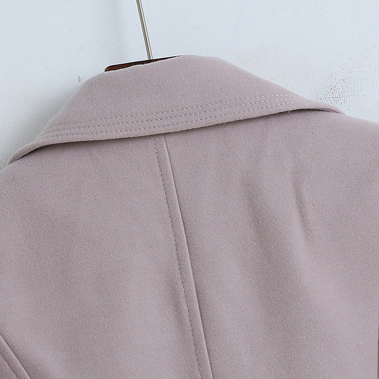 Wallis เสื้อโค้ท เสื้อกันหนาว เนื้อผ้าสักหลาดวูล สีกรม แบรนด Wallis petite