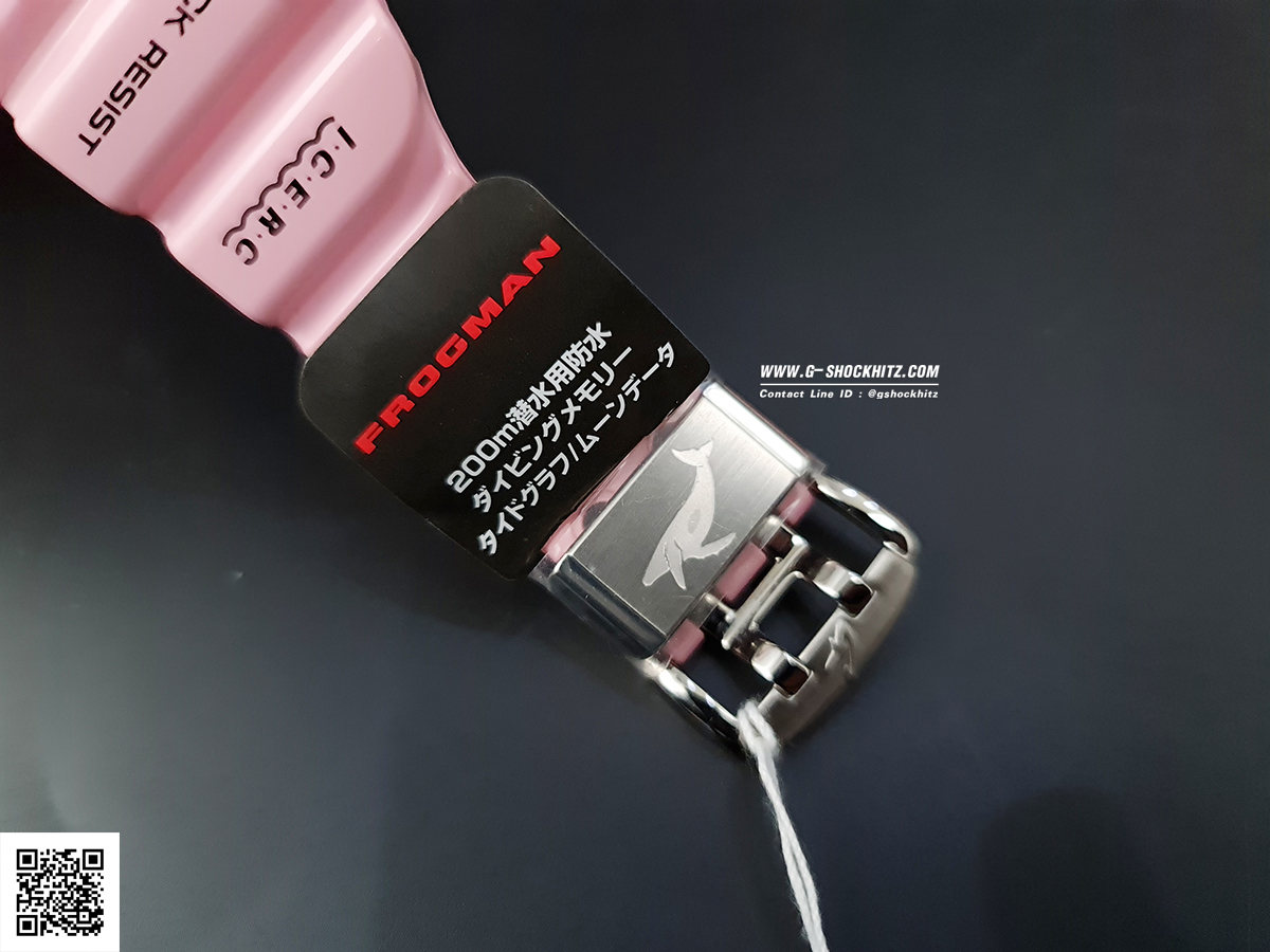 CASIO G-SHOCK นาฬิกาข้อมือ นาฬิกากันน้ำ นาฬิกาของแท้ ประกันศูนย์ CMG 1 ปี รุ่น GF-8250K-4JR นาฬิกาสีชมพู