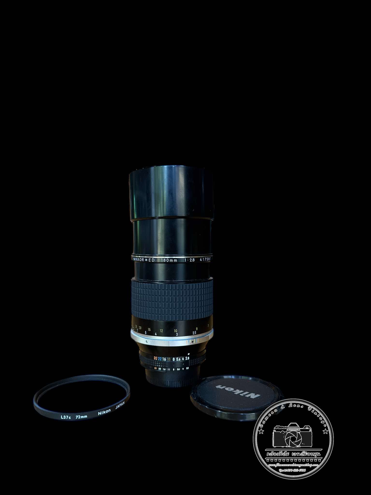 NIKON NIKKOR *ED 180MM.F2.8 NIKON AIS MOUNT